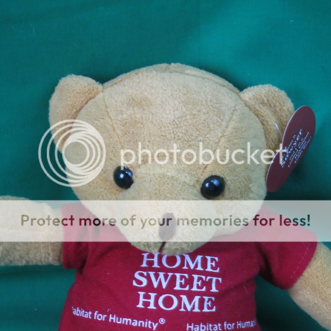 habitat for humanity plush dog